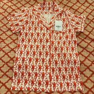 Roller Rabbit Watermelon Monkey Pajamas